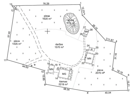 Parduodamas namas Stirnų g., Plytinės k., Šalčininkų r. sav., 200 m2 ploto, 1 aukštai