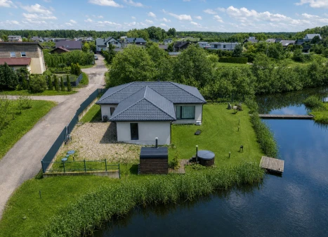 Parduodamas namas Šerkšno g., Pikutiškių k., Vilniaus r. sav., 136.87 m2 ploto, 1 aukštai