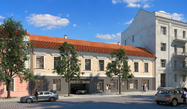 Būsto statytojai atgaivins istorinį pastatą Vilniaus senamiestyje