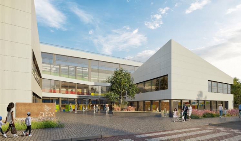 Tarptautinė Amerikos mokykla Vilniuje skelbia naujo pastato statybų pradžią