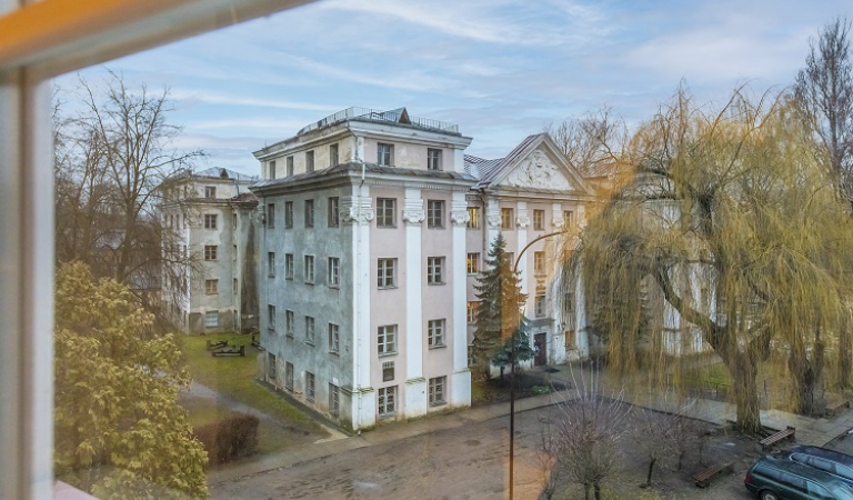 NT aukcione - Sluškų rūmų kompleksas Vilniuje