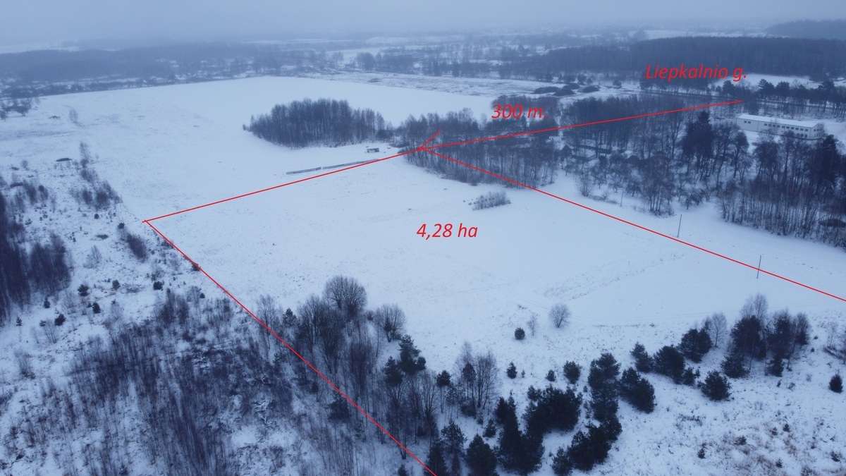 Parduodamas žemės ūkio paskirties sklypas Juozo Maceikos g., Liepkalnis, Vilniaus m., Vilniaus m. sav., 428 a ploto 5