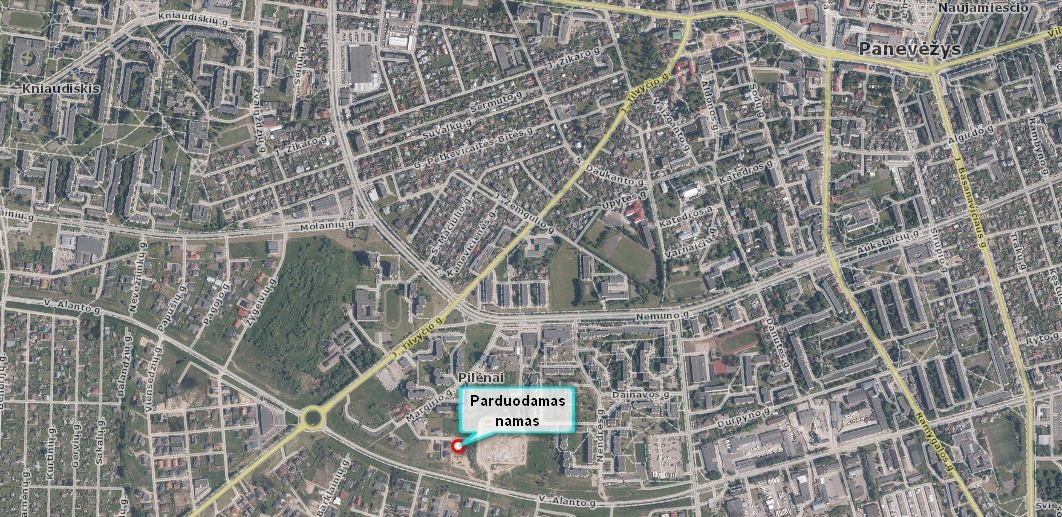 Parduodamas namas Margirio g., Pilėnai, Panevėžio m., Panevėžio m. sav., 105 m2 ploto, 1 aukštai 35