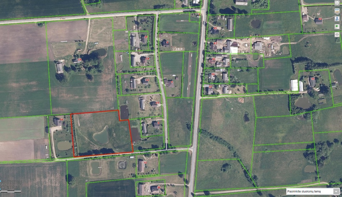 Parduodamas  sklypas Panemuninkų k., Alytaus r. sav., 120 a ploto 9