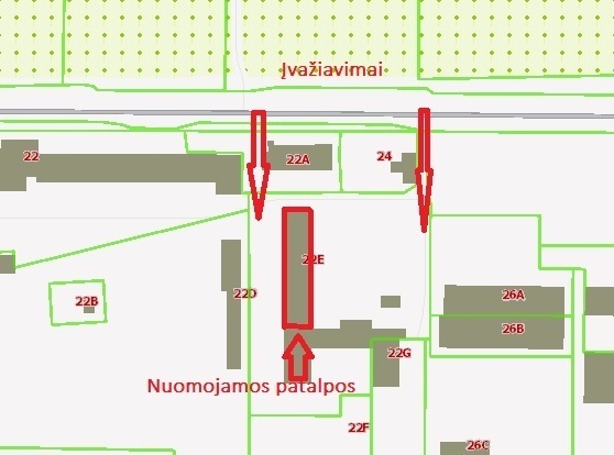 Nuomojamos gamybinės, sandėliavimo patalpos Mūšos g., Pasvalio m., Pasvalio r. sav., 750 m2 ploto 15