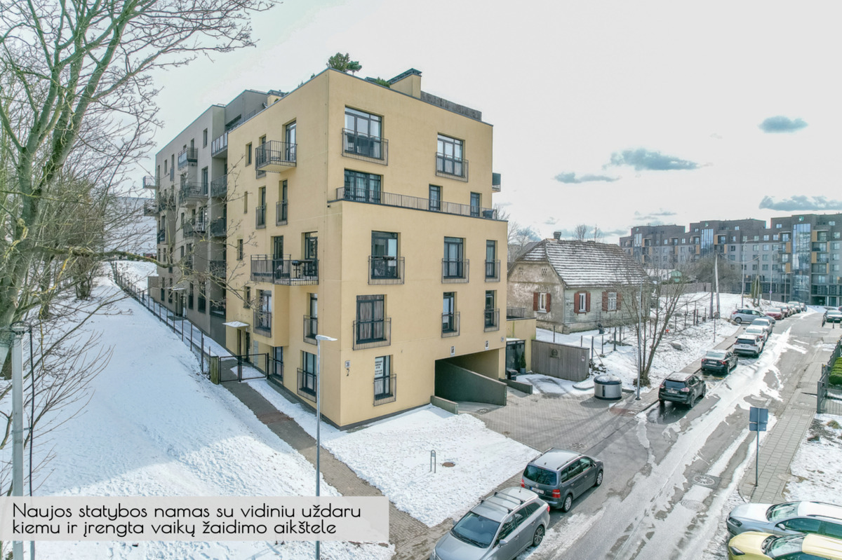 Parduodamas butas Eglių g., Naujamiestis, Vilniaus m., Vilniaus m. sav., 47.56 m2 ploto, 2 kambariai 24