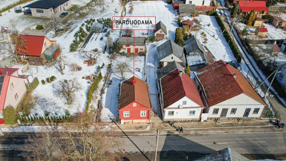 Parduodamas namas Kauno g., Žiežmarių m., Kaišiadorių r. sav., 52.4 m2 ploto, 1 aukštai 3